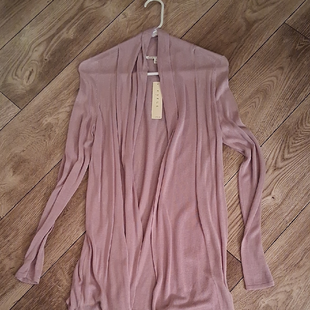 Cyrus Pink Women's Cardigan Sweater